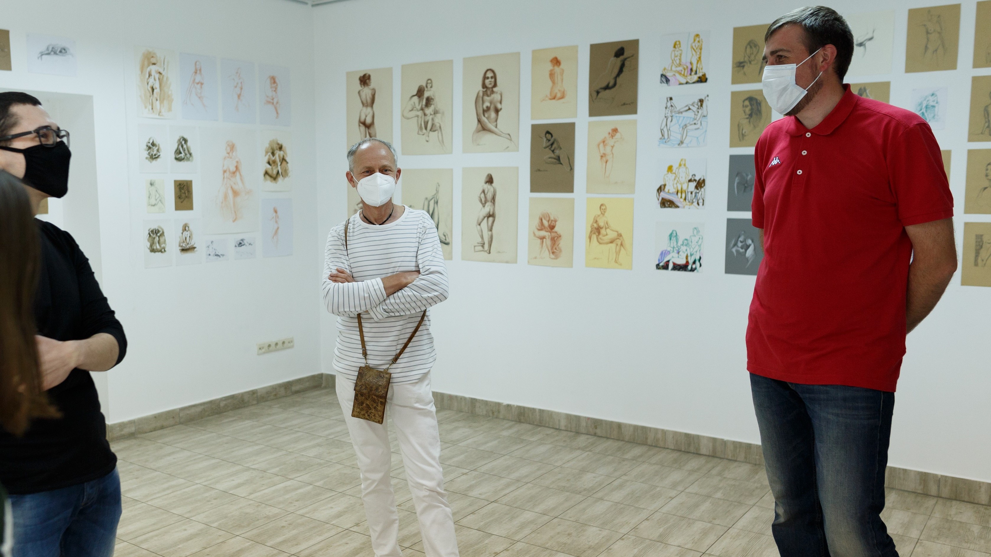 ВІДКРИТТЯ ВИСТАВКИ ВЕЧІРНЬОГО РИСУНКУ "5" СТУДІЇ РИСУНКУ "КОЛО"