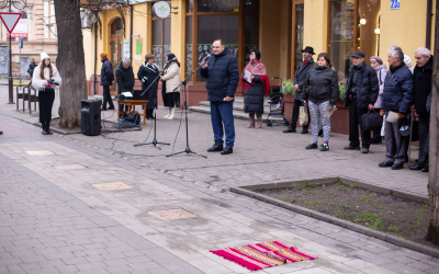 НА АЛЕЇ ВІДОМИХ ФРАНКІВЦІВ ВІДКРИЛИ ПАМ'ЯТНУ ПЛИТУ ОПАНАСУ ЗАЛИВАСІ