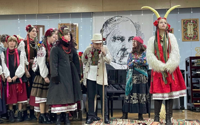 ЯСКРАВУ РОЗКОЛЯДУ ОРГАНІЗУВАЛИ В ДМШ №1 ІМ. М. ЛИСЕНКА