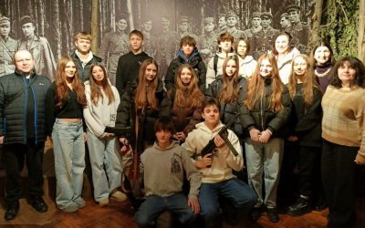 ДО 97 РІЧНИЦІ СТВОРЕННЯ ОУН ПРАЦІВНИКИ НАРОДНОГО ДОМУ "КНЯГИНИН" ОРГАНІЗУВАЛИ ЕКСКУРСІЮ У МУЗЕЙ ІМ. С. БАНДЕРИ