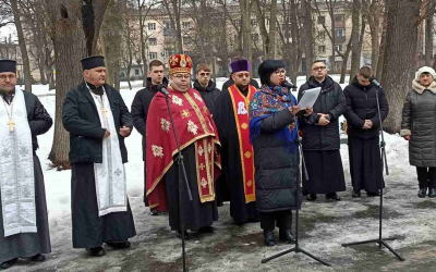 В ПАРКУ ВОЇНІВ-АФГАНЦІВ ВІДБУЛОСЯ ПАМ'ЯТНЕ ВІЧЕ