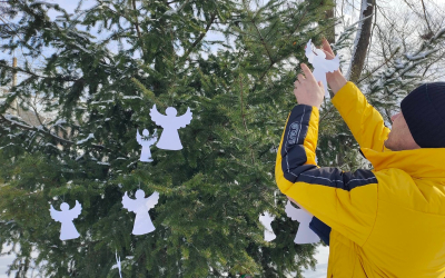 ТИХУ АКЦІЮ "АНГЕЛИ ПАМ'ЯТІ" ОРГАНІЗУВАЛИ У НАРОДНОМУ ДОМІ С. ХРИПЛИН