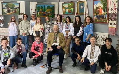ЗУСТРІЧ З ХУДОЖНИКОМ ГЕННАДІЄМ ГРИЦЕНКОМ
