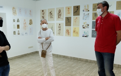 ВІДКРИТТЯ ВИСТАВКИ ВЕЧІРНЬОГО РИСУНКУ "5" СТУДІЇ РИСУНКУ "КОЛО"