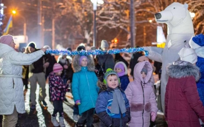 У ФРАНКІВСЬКУ ЗАСЯЯЛА ЩЕ ОДНА НОВОРІЧНА КРАСУНЯ