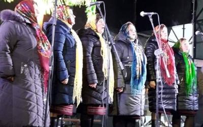 НОВОРІЧНО-РІЗДВЯНИЙ КОНЦЕРТ НА ВІЧЕВОМУ МАЙДАНІ
