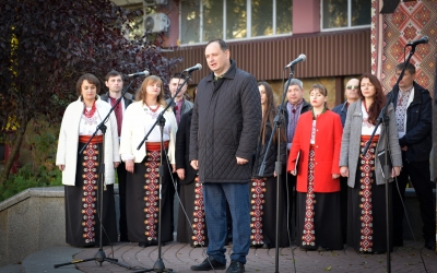 УРОЧИСТОСТІ З НАГОДИ ВІДЗНАЧЕННЯ 14 ЖОВТНЯ