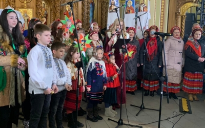 ВІДКРИТТЯ ХІІІ МІЖНАРОДНОГО РІЗДВЯНОГО ФЕСТИВАЛЮ "КОЛЯДА НА МАЙЗЛЯХ"